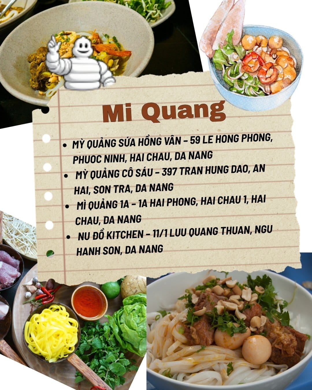 Visit Da Nang Michelin Guide 2026, page 6 of 10: Mì Quảng restaurants
