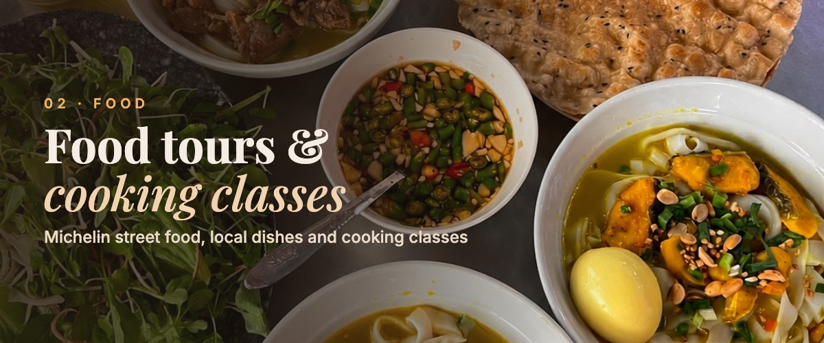 Food tours and cooking classes in Da Nang