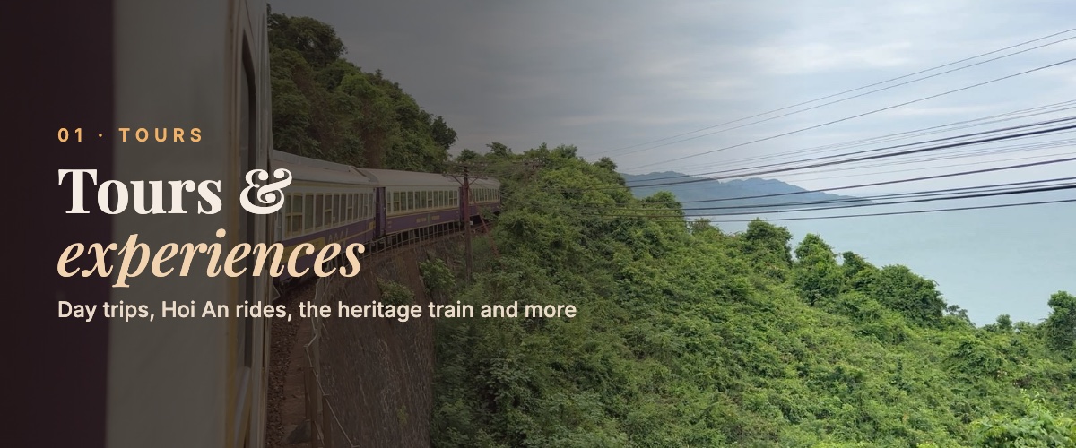 Tours and experiences in Da Nang and Hoi An